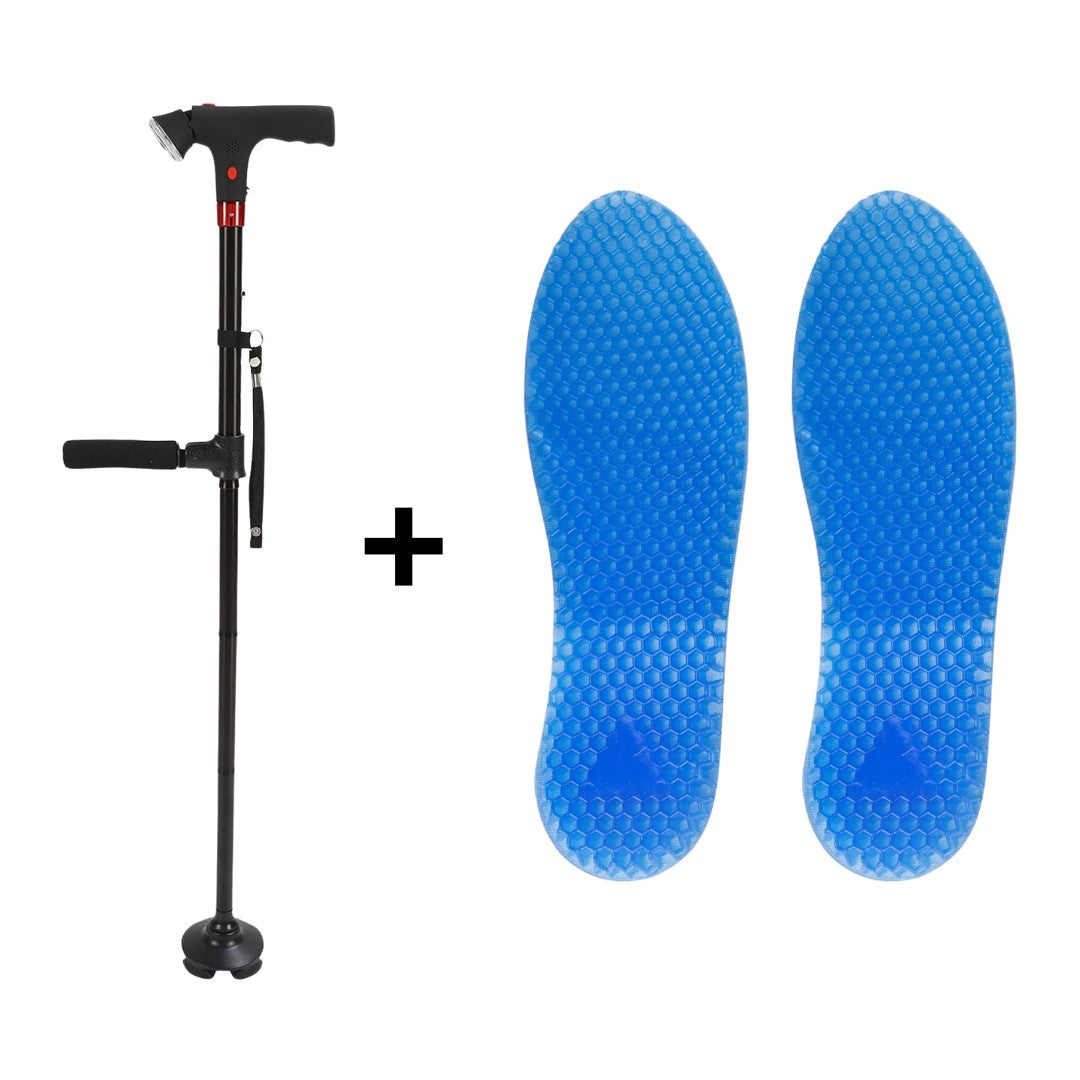 1x StandSecure Cane + Balance Support Insoles