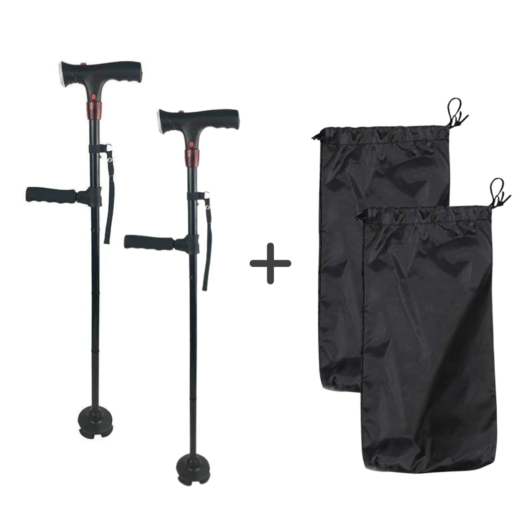 2x StandSecure Cane + 2 FREE Carry Bags