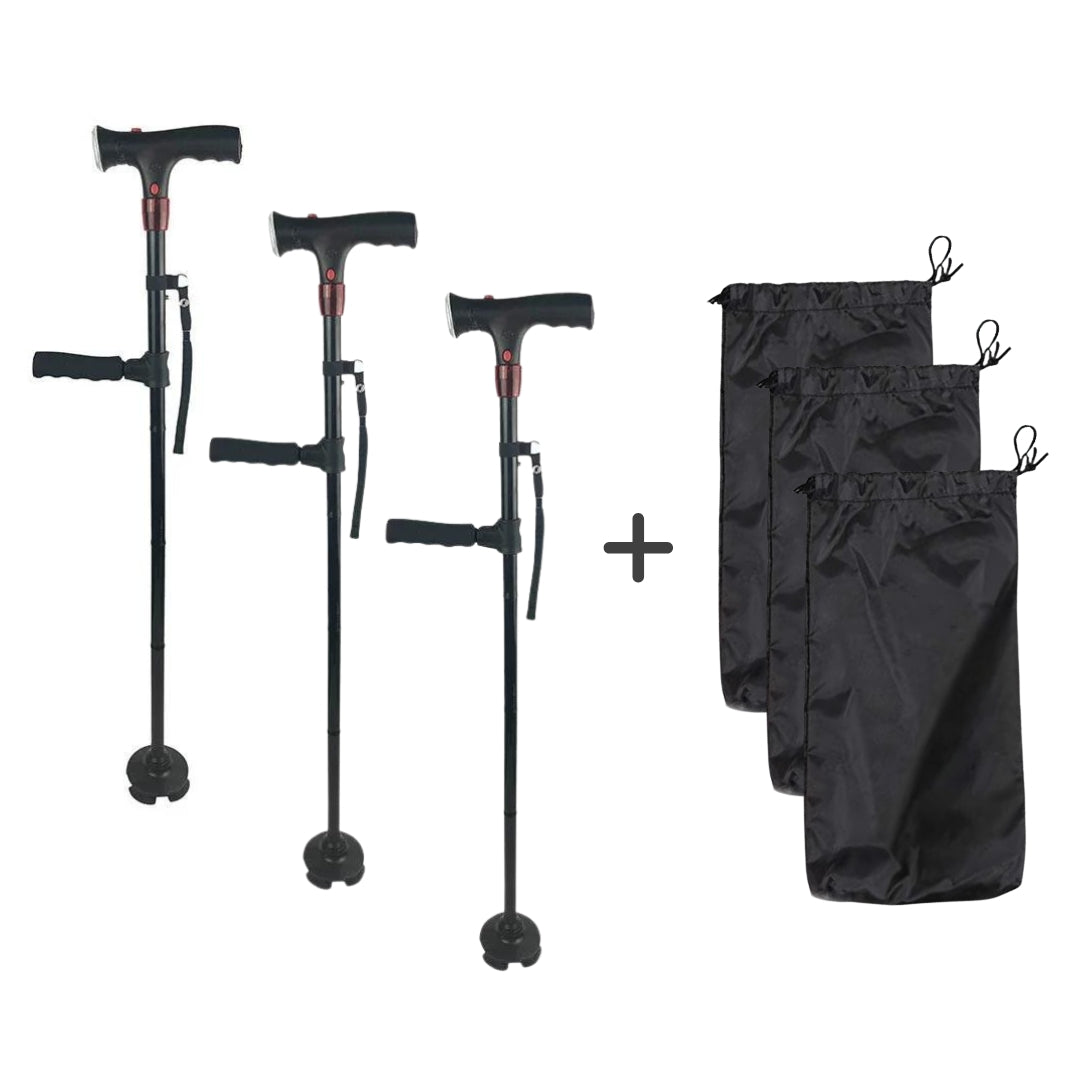 3x StandSecure Cane + 3 FREE Carry Bags