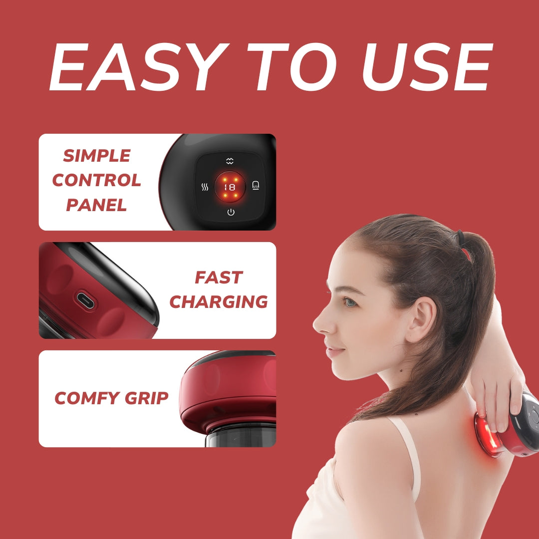 CupEase™ - Heated Cupping Massager