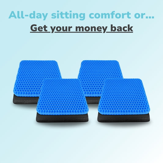 4x RejuvaSeat - Pain Relief Cushion