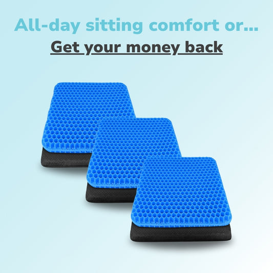 3x RejuvaSeat - Pain Relief Cushion